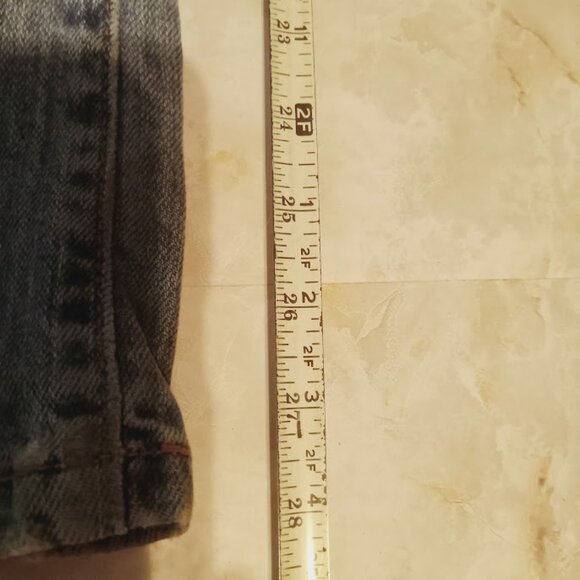size 12 vintage levis 525 bootcut lowrise jeans - Picture 13 of 15